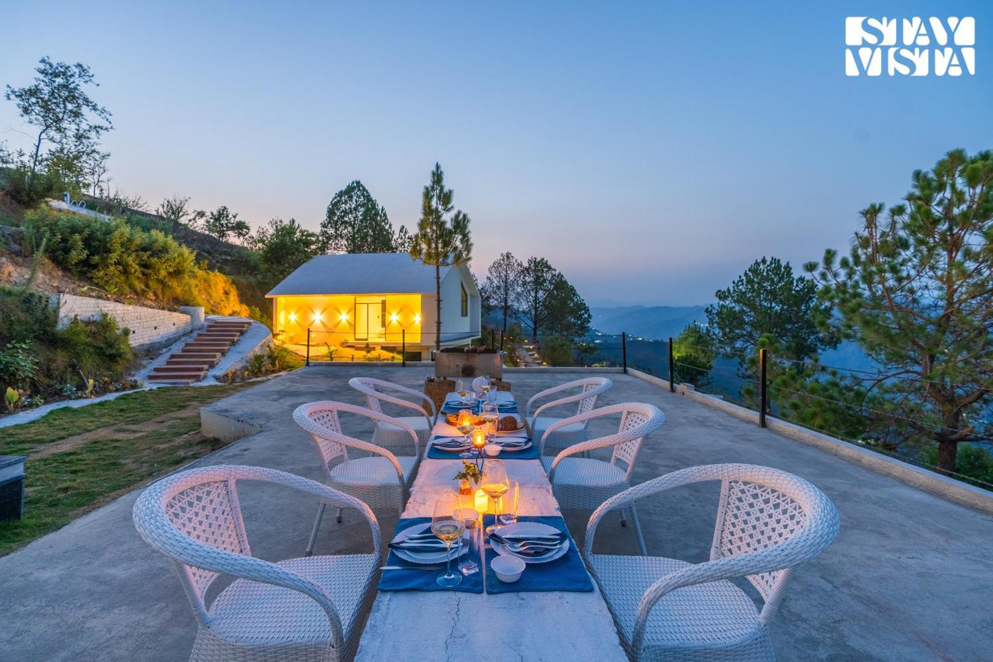 Stayvista At Luna Nova With Outdoor Pool - Ranikhet Eksteriør bilde
