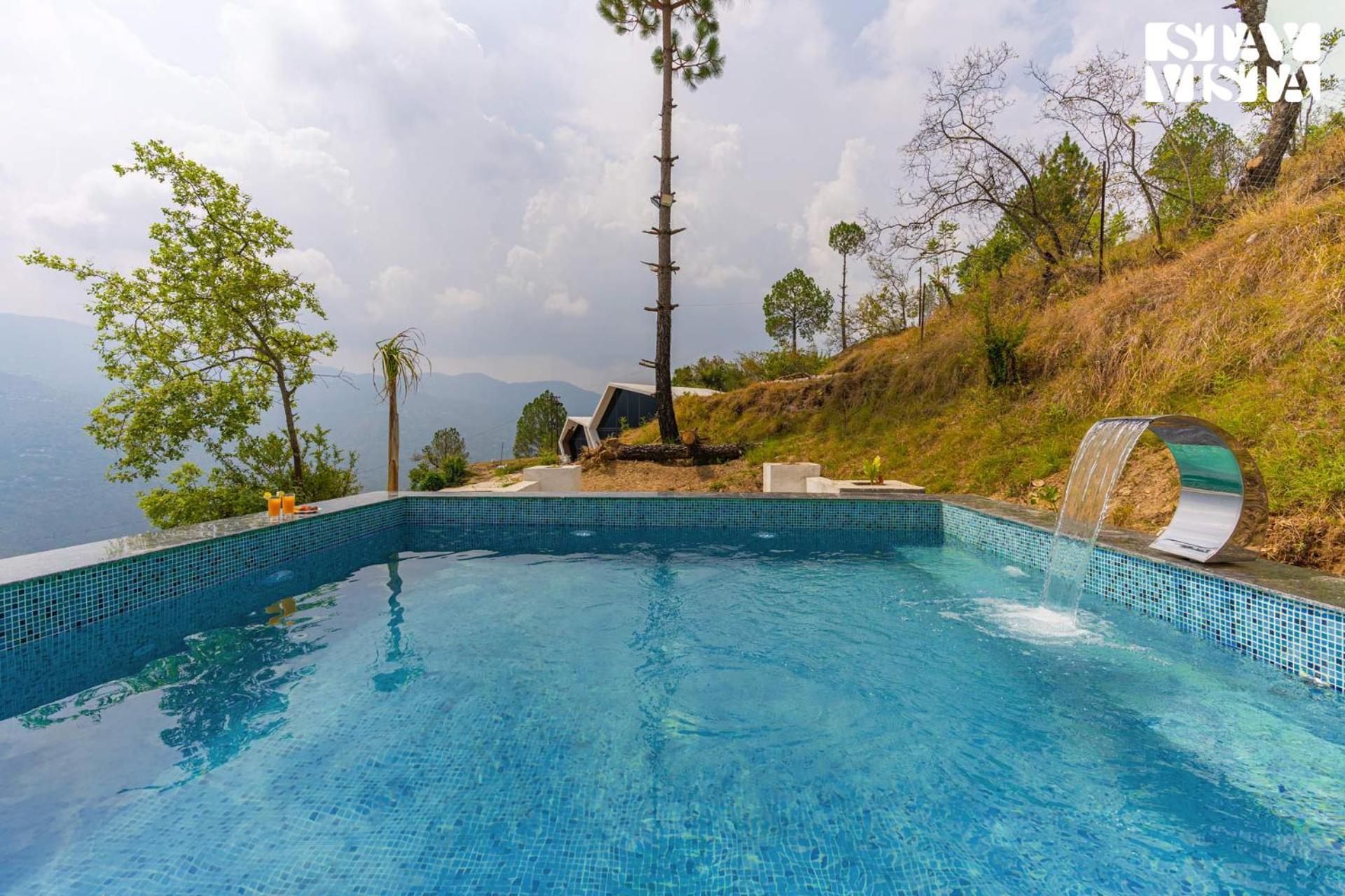 Stayvista At Luna Nova With Outdoor Pool - Ranikhet Eksteriør bilde